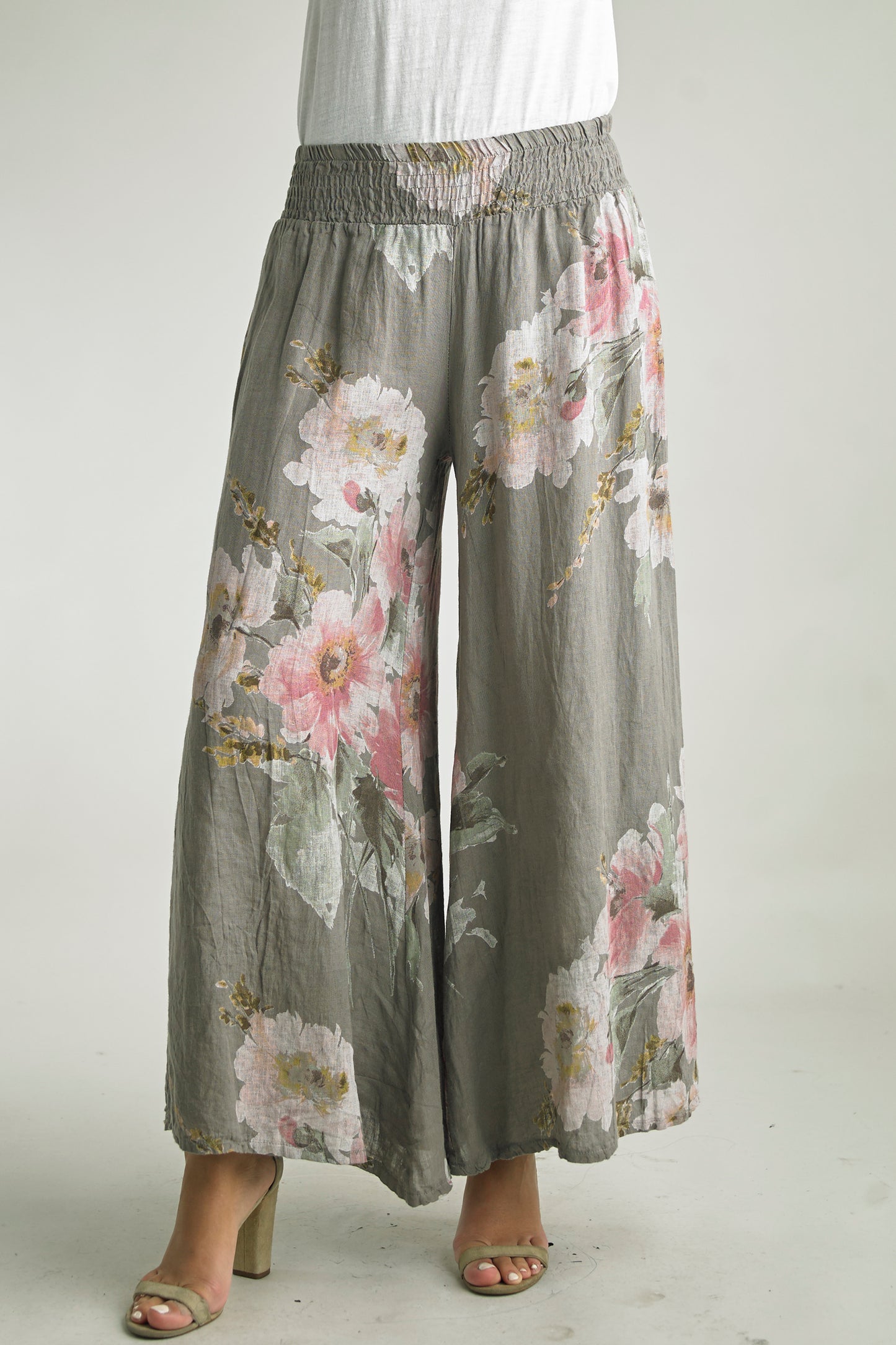 Tempo Paris Floral Palazzo Pant