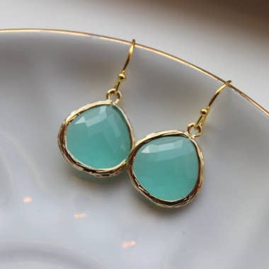 Laalee Jewelry Large Drop Earrings - Multiple Colors