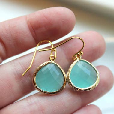 Laalee Jewelry Large Drop Earrings - Multiple Colors