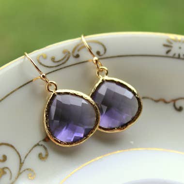 Laalee Jewelry Large Drop Earrings - Multiple Colors