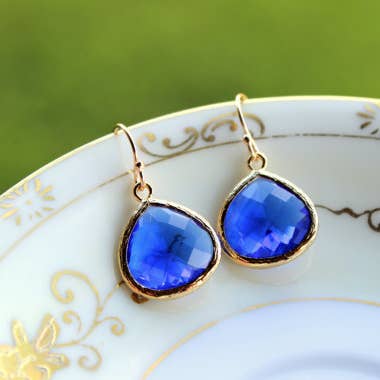 Laalee Jewelry Large Drop Earrings - Multiple Colors