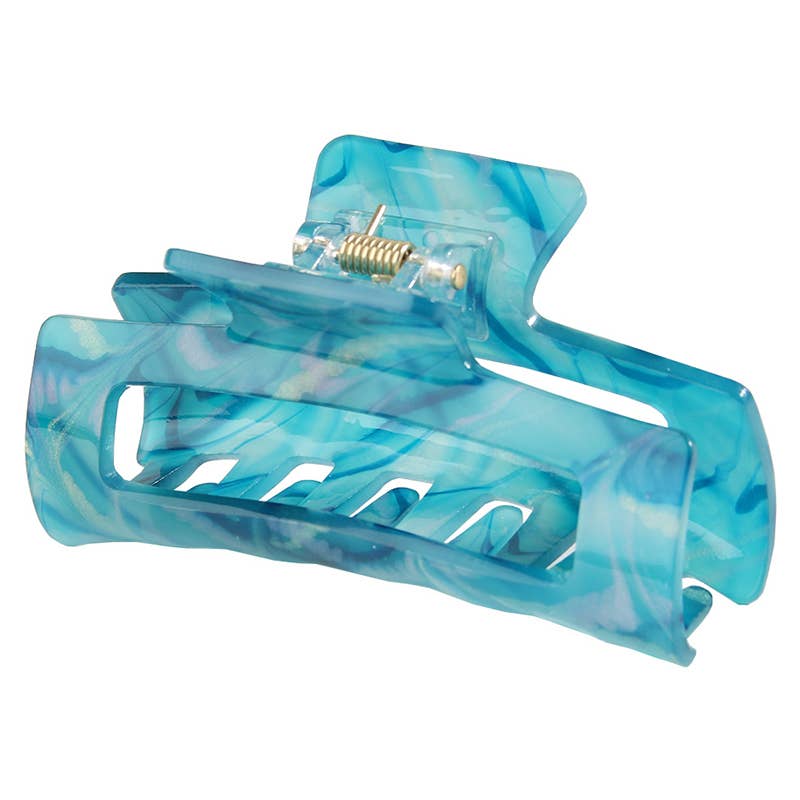 ACCITY Hair Clip Tortoise Shell Flat Hair Claw - Multiple Colors Tortoise Shell Flat Hair Claw - Multiple Colors