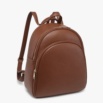 Jen & Co Simone Round Vegan Leather Backpack - Multiple Colros