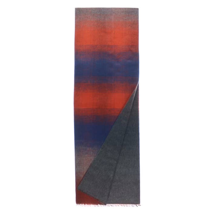 Fraas Men's Reversible Colorblock Scarf - Multiple Colors