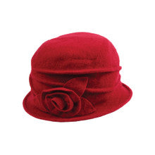 Jeanne Simmons Boiled Wool Ribbed Cap - Multiple Colors