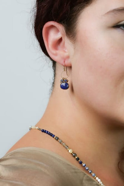 Anne Vaughan Designs Jewelry Earrings Anne Vaughan Blue Moon Cluster Earrings 13596894 Anne Vaughan Blue Moon Cluster Earrings