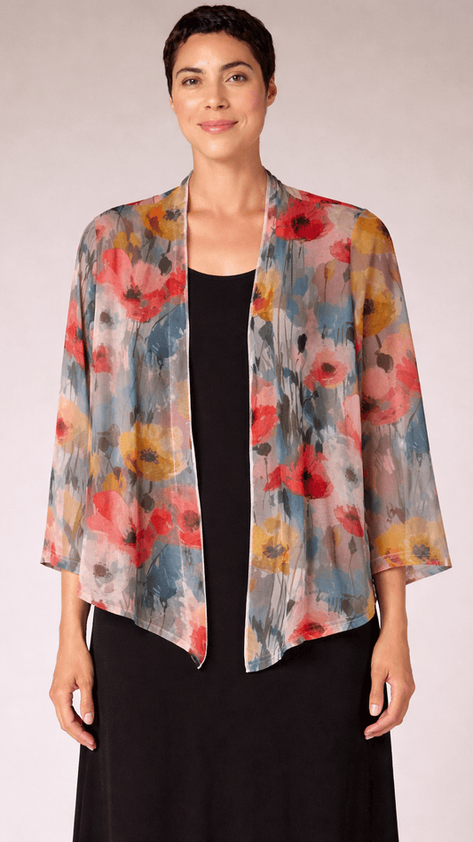 Adore Jackets Adore Mesh Floral Cardigan - Multiple Colors 93172958 Adore Mesh Floral Cardigan - Multiple Colors