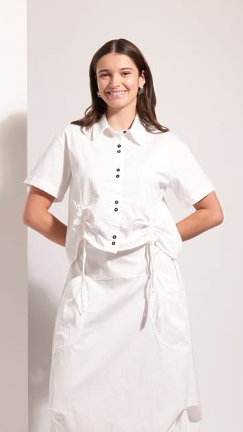 FOIL Tops Foil All Tied Up Shirt 84776414 Foil All Tied Up Shirt