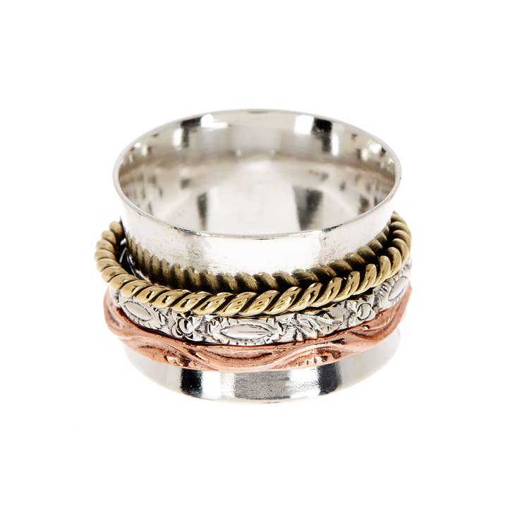 Zoey Simmons Rings Zoey Simmons Handmade Bali Style Spinner Ring 68601566 Zoey Simmons Handmade Bali Style Spinner Ring