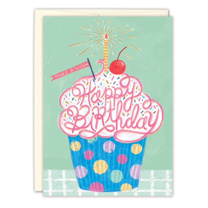 Cupcake Birthday Card