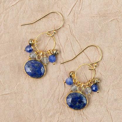 Anne Vaughan Designs Jewelry Earrings Anne Vaughan Blue Moon Cluster Earrings 13596894 Anne Vaughan Blue Moon Cluster Earrings