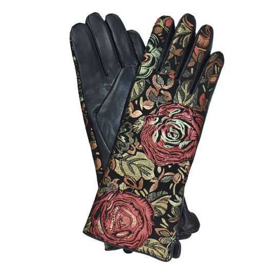 Dupatta Phoebe Metallic Printed Leather Gloves