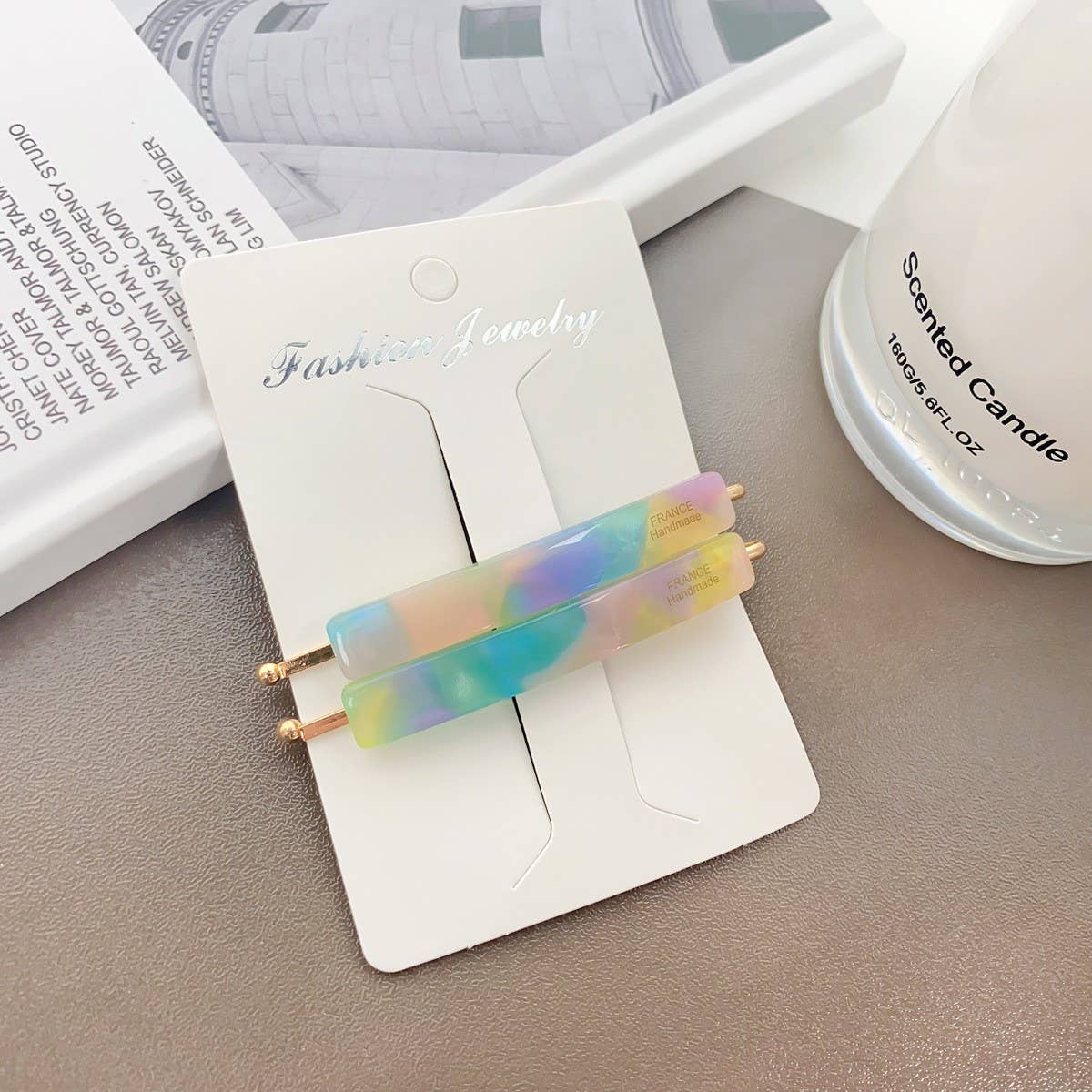 ACCITY Hair Clip Side Bang Clip Hair Pin - Multiple Colors Side Bang Clip Hair Pin - Multiple Colors