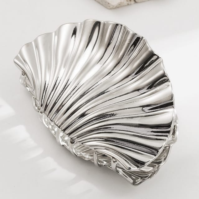 ACCITY Hair Clip Large Metal Shell Hair Claw - Multiple Metals Large Metal Shell Hair Claw - Multiple Metals