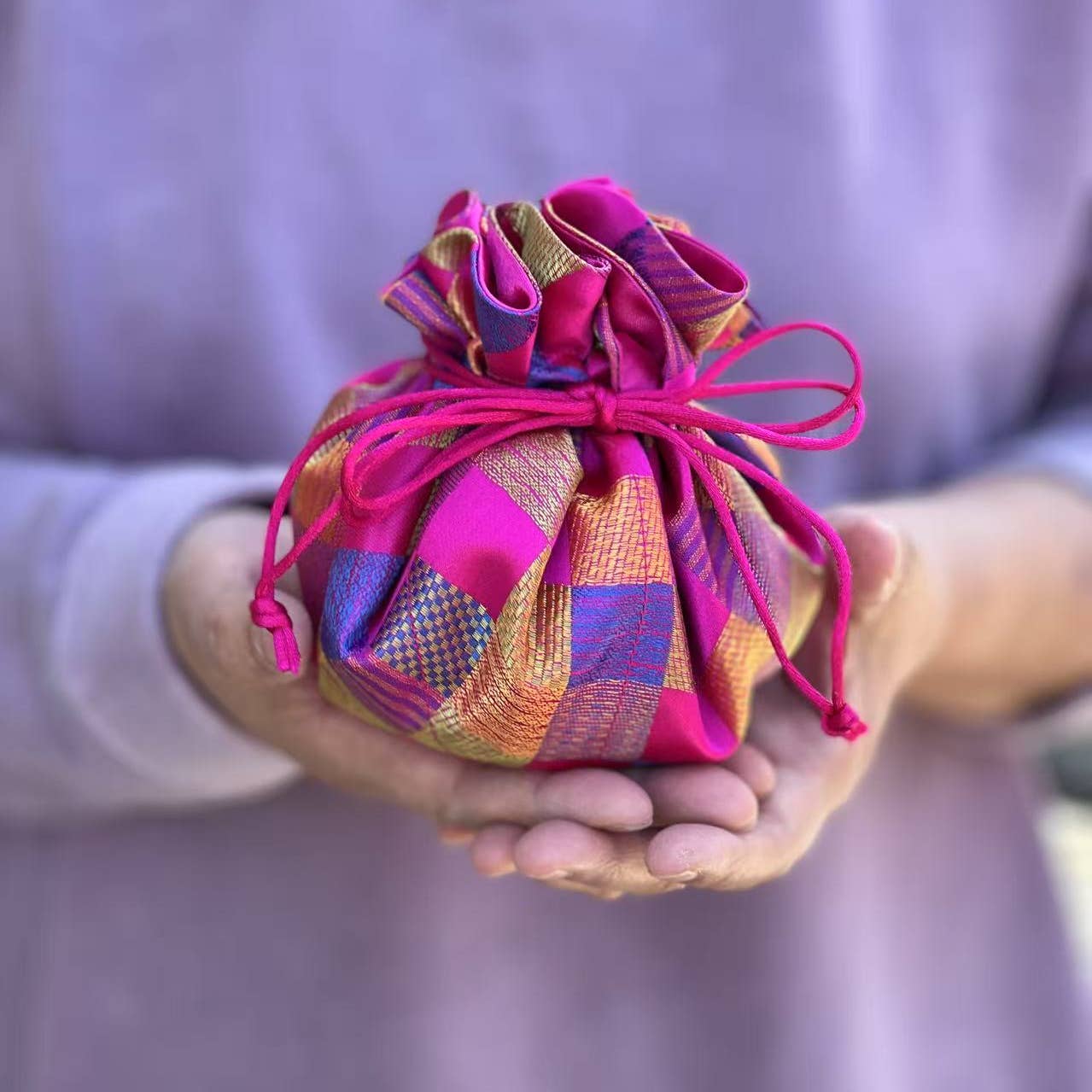 Cathayana Bags Brocade Jewelry Pouch - Multiple Patterns 10745822 Brocade Jewelry Pouch - Multiple Patterns
