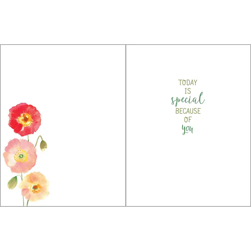 Gina B Designs Cards Simple Poppies Birthday Card 69241054 Simple Poppies Birthday Card