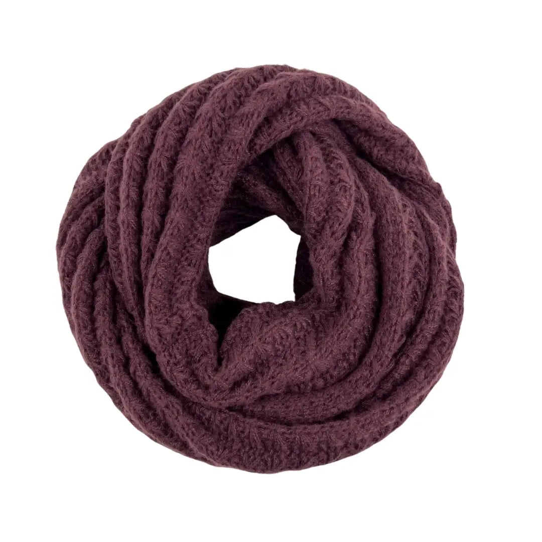 Humble Hilo Warm Knit Infinity Scarf - Multiple Colors