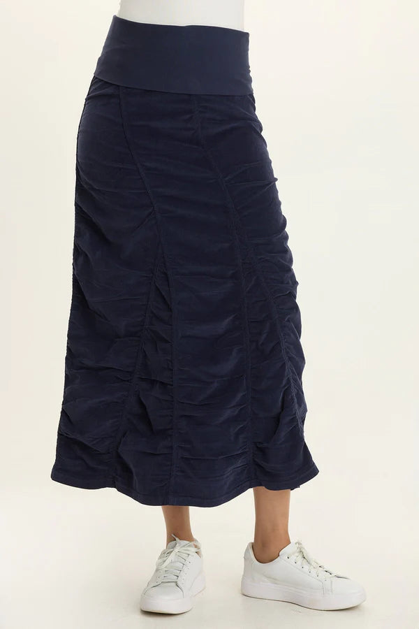 Wearables Stretch Cord Peasant Skirt - Multiple Colors