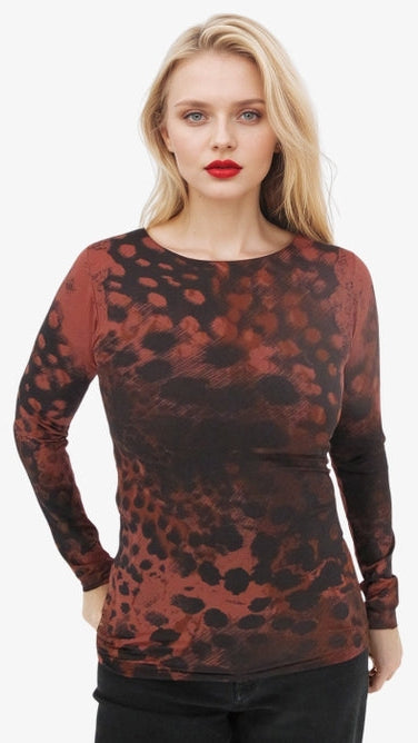 AMB Designs Tortoiseshell Second Skin Top - Multiple Colors
