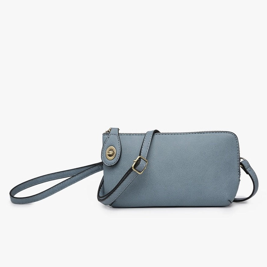 Jen & Co Kendall Vegan Leather Crossbody - Multiple Colors