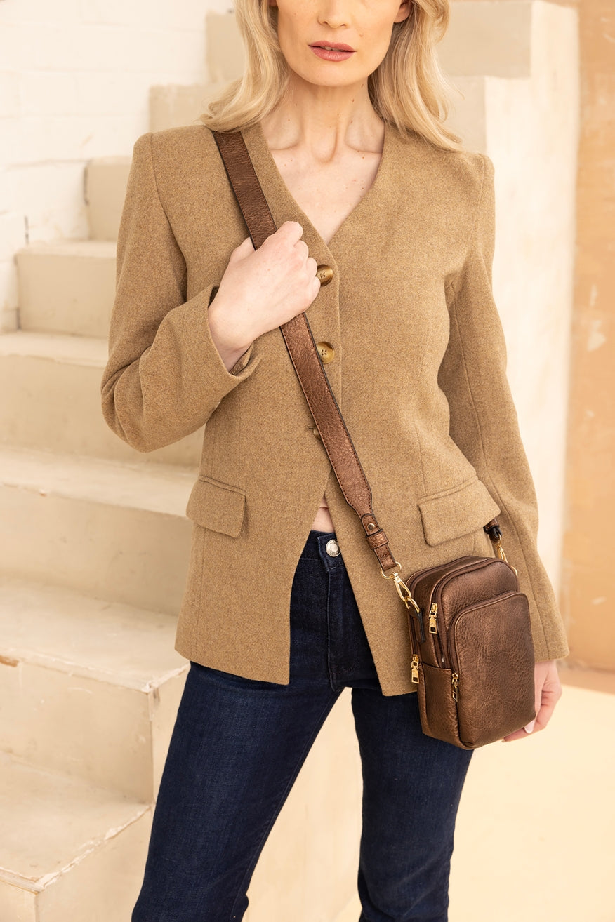 Jen & Co Parker 3 Compartment Crossbody - Multiple Colors