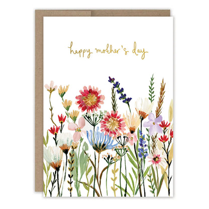Biely & Shoaf Cards Pressed Flowers Mother's Day Greeting Card 70631134 Pressed Flowers Mother's Day Greeting Card