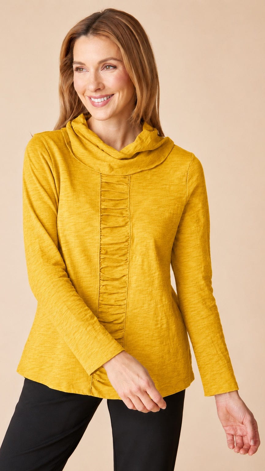 Habitat Tees Habitat Cotton Pebble Ruched Pannel Cowl - Multiple Colors 17489118 Habitat Cotton Pebble Ruched Pannel Cowl - Multiple Colors