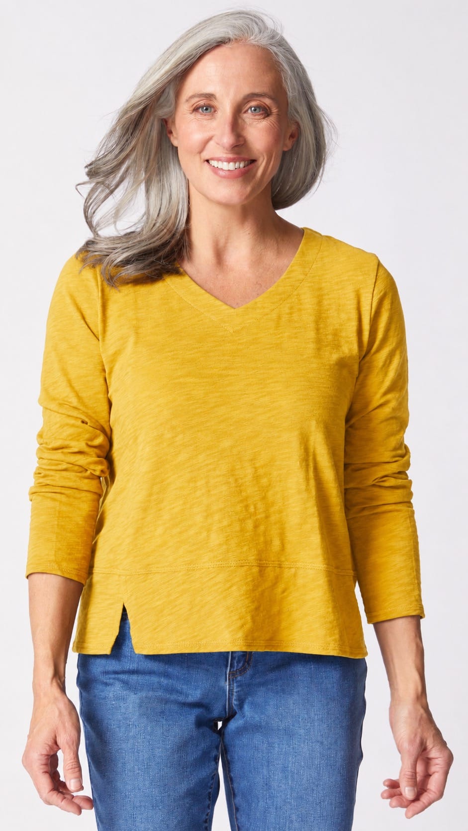 Habitat Tees Habitat Cotton Pebble Seamed Long Sleeve Tee - Multiple Colors 47117534 Habitat Cotton Pebble Seamed Long Sleeve Tee - Multiple Colors