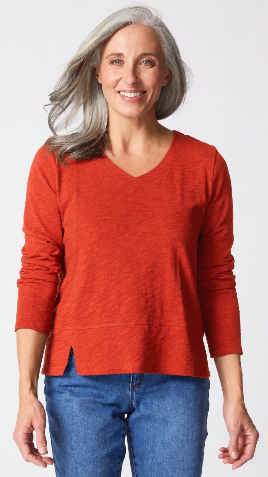 Habitat Tees Habitat Cotton Pebble Seamed Long Sleeve Tee - Multiple Colors 47084766 Habitat Cotton Pebble Seamed Long Sleeve Tee - Multiple Colors
