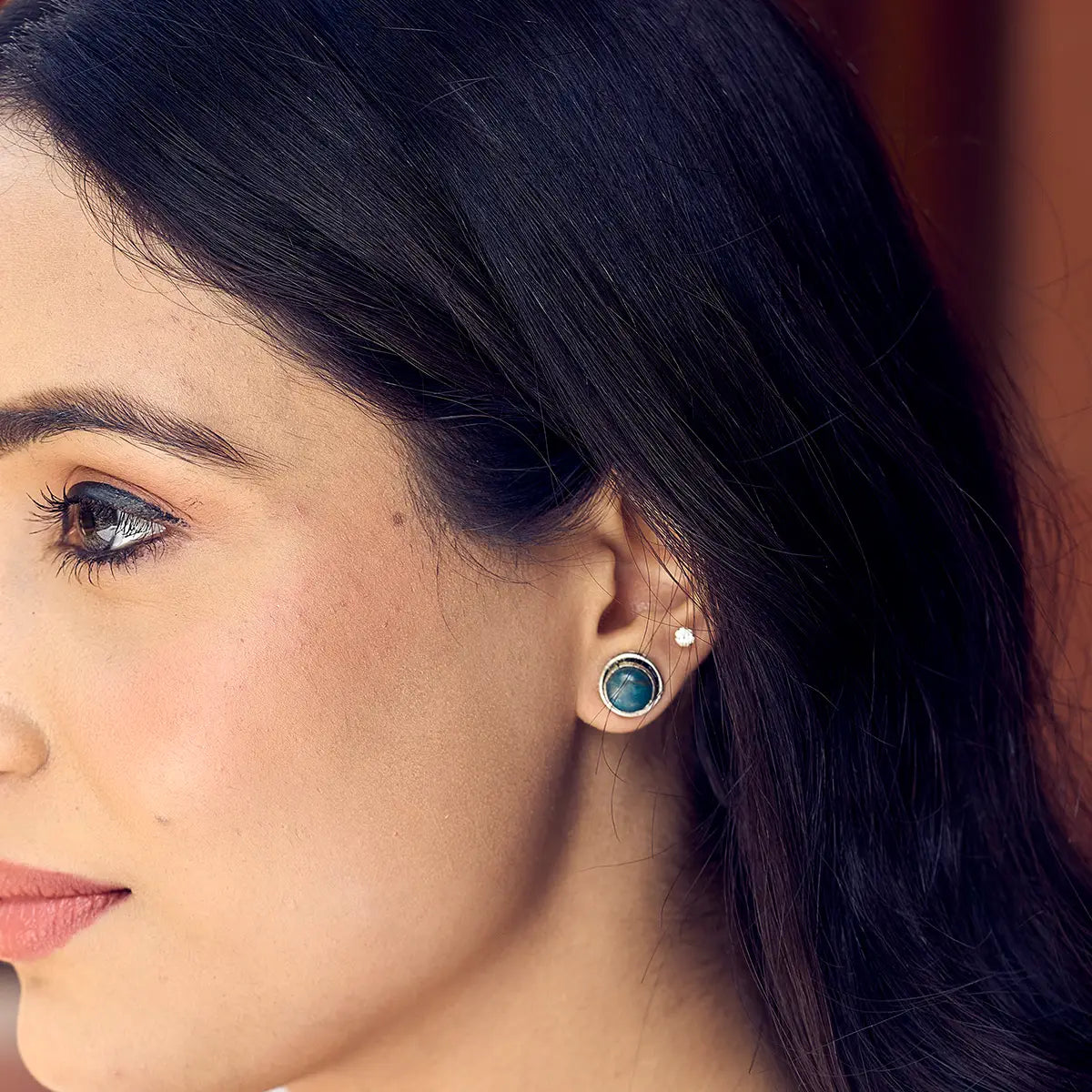 Anju Jewelry Earrings Anju Jewelry Stone Post Earrings - Multiple Colors Anju Jewelry Stone Post Earrings - Multiple Colors