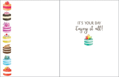 Gina B Designs Little Cakes Birthday Card