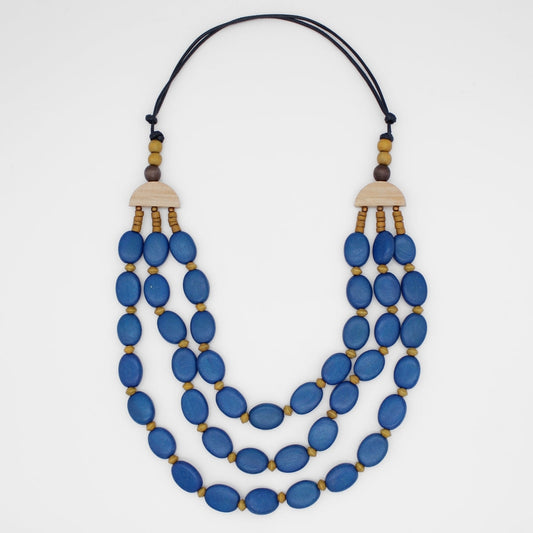 Sylca Royal Blue Nila Necklace