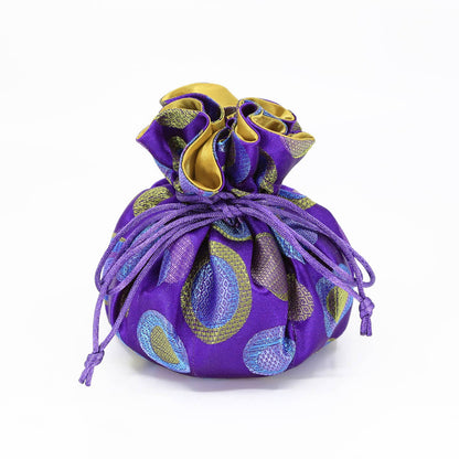 Brocade Jewelry Pouch - Multiple Patterns
