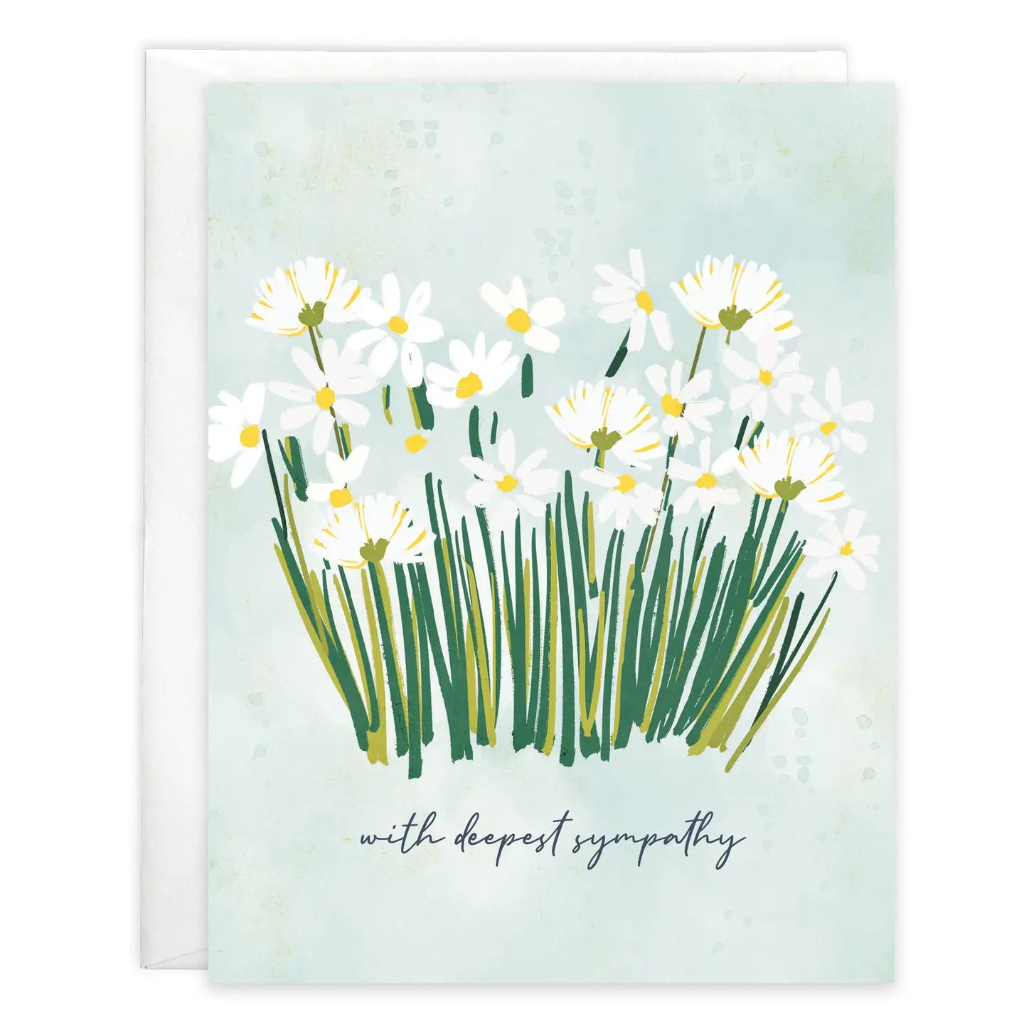 Gina B Designs Cards Daisies Sympathy Greeting Card 47782878 Daisies Sympathy Greeting Card