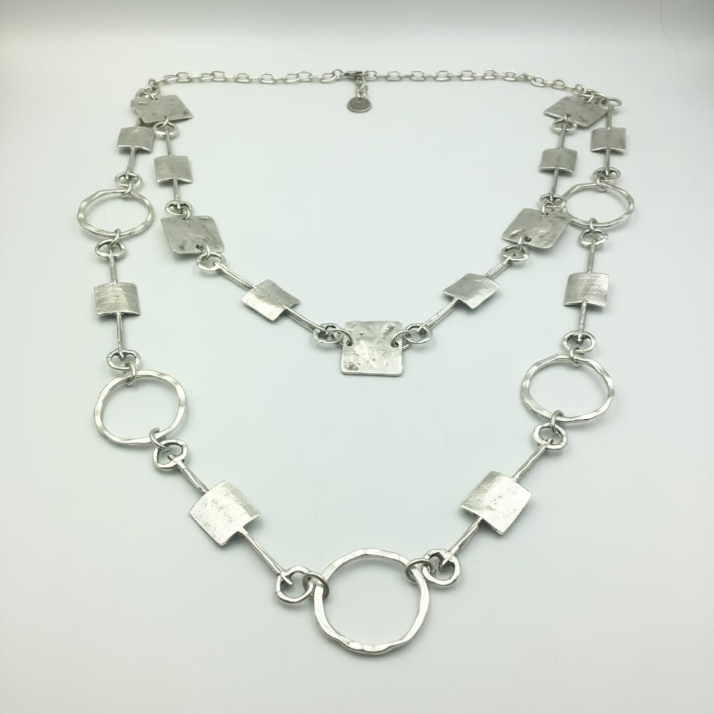 Volare Necklaces Volare Architects Double Muse Necklace - #2KZ277 71600094 Volare Architects Double Muse Necklace - #2KZ277