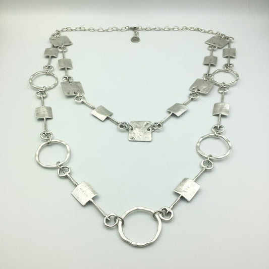 Volare Necklaces Volare Architects Double Muse Necklace - #2KZ277 71600094 Volare Architects Double Muse Necklace - #2KZ277