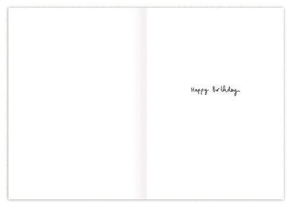 Campervan Wonderful Adventure Birthday Card