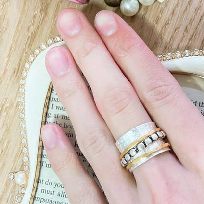 Zoey Simmons Rings Zoey Simmons Raised Texture Spinner Ring Zoey Simmons Raised Texture Spinner Ring