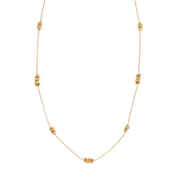 Joy Susan Necklaces Spaced Chiseled Bead Adjustable Necklace - Multiple Colors 60348894 Spaced Chiseled Bead Adjustable Necklace - Multiple Colors