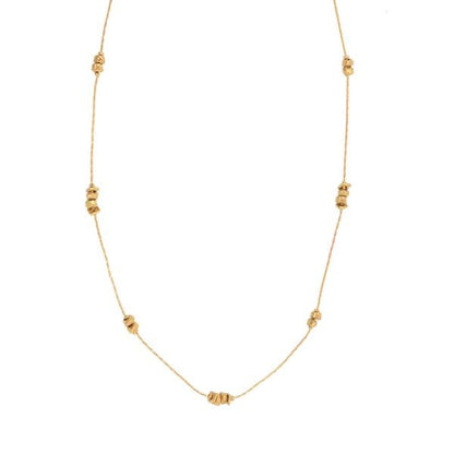 Joy Susan Necklaces Spaced Chiseled Bead Adjustable Necklace - Multiple Colors 60348894 Spaced Chiseled Bead Adjustable Necklace - Multiple Colors