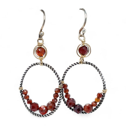 Art By Any Means Ember Hoop Earrings