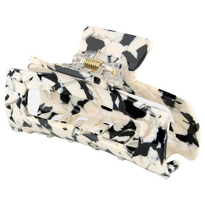 ACCITY Hair Clip Tortoise Shell Flat Hair Claw - Multiple Colors Tortoise Shell Flat Hair Claw - Multiple Colors
