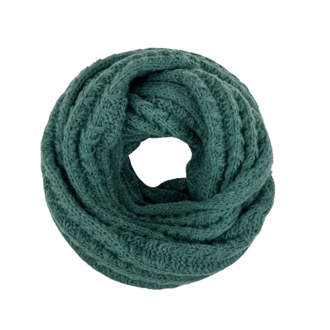 Humble Hilo Warm Knit Infinity Scarf - Multiple Colors