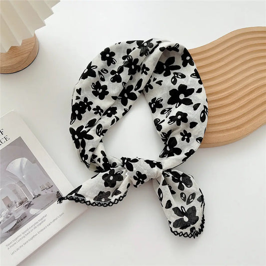 Square Print Scarf