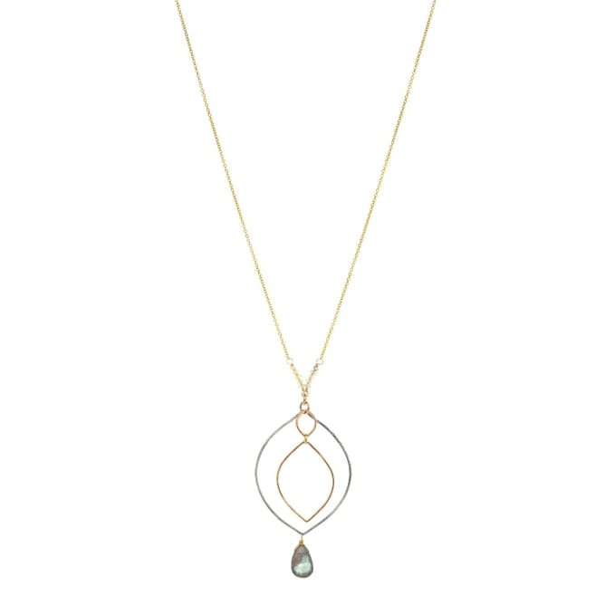 Laura J Designs Necklaces Laura J Designs Labradorite Twilight Necklace 47526110 Laura J Designs Labradorite Twilight Necklace