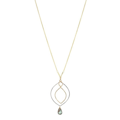 Laura J Designs Necklaces Laura J Designs Labradorite Twilight Necklace 47526110 Laura J Designs Labradorite Twilight Necklace