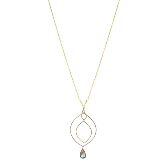 Laura J Designs Necklaces Laura J Designs Labradorite Twilight Necklace 47526110 Laura J Designs Labradorite Twilight Necklace