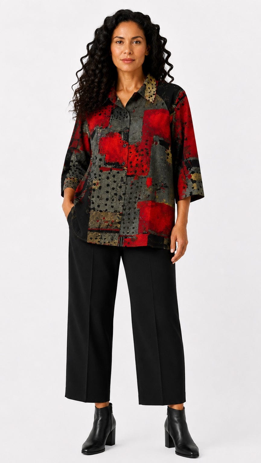 3 Potato A-Line Tunic Shirt