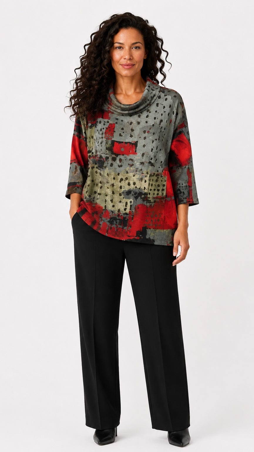 3 Potato Tops 3 Potato Cowl Neck Top 79759582 3 Potato Cowl Neck Top