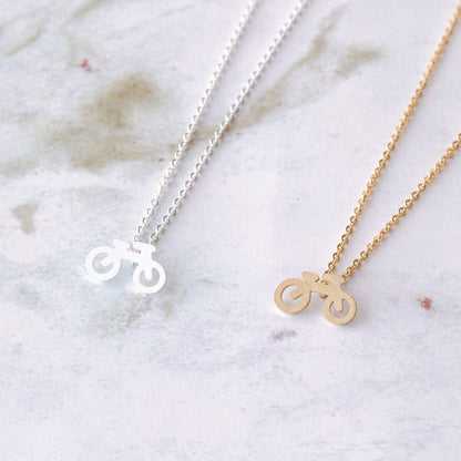 Studio Hop Little Bicycle Necklace - Multiple Colors